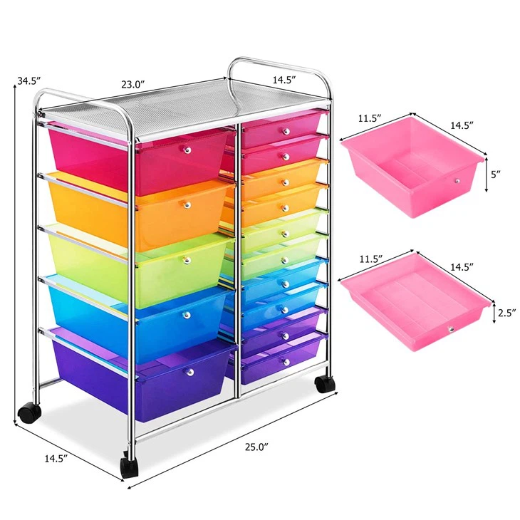 Multipurpose Movable Organizer Cart Multipurpose Movable Organizer Cart